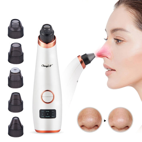 Blackhead Remover Vacuum Acne Nose Pore Sucker Cleaner Spot Black Head Removal Deep Facial Cleansing Beauty Face Skin Care Tool